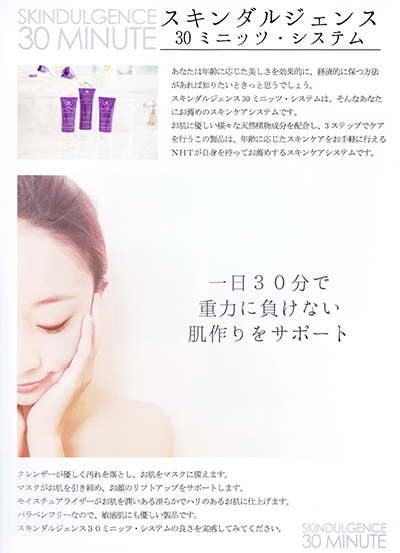 スキンダルジェンス30ミニッツ・システム